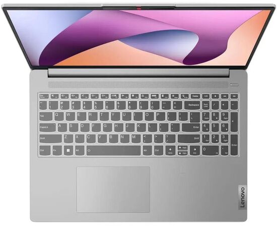  Ноутбук Lenovo IP Slim 5 16ABR8 (82XG0096RK) Ryzen 5 7430U/16Gb/SSD512Gb/16"/IPS/WUXGA/noOS/grey SSD, AMD Radeon, без ОС, светло-серый 