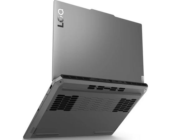  Ноутбук Lenovo LOQ 15IAX9 Intel Core i5-12450HX/24Gb/SSD512Gb/RTX 3050 6Gb/15.6"/IPS/FHD/144Hz/NoOS/grey (83GS00EMRK) 