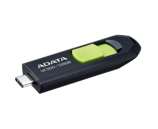  USB-флешка A-DATA UC300 ACHO-UC300-128G-RNB/BU 128GB, USB 3.2/TypeC, синий/голубой 