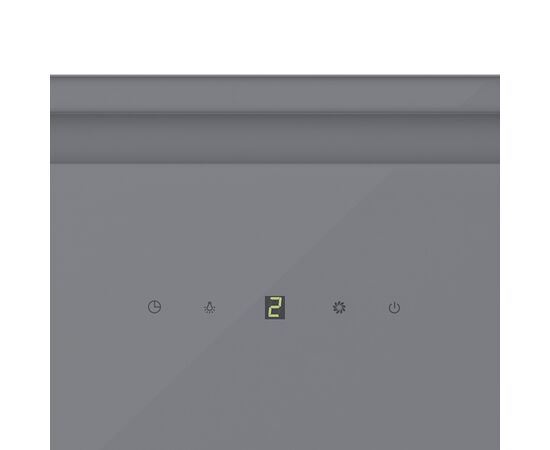  Вытяжка встраиваемая Lex Hyper 600 GS Inverter GR серый управление сенсорное (1 мотор) 
