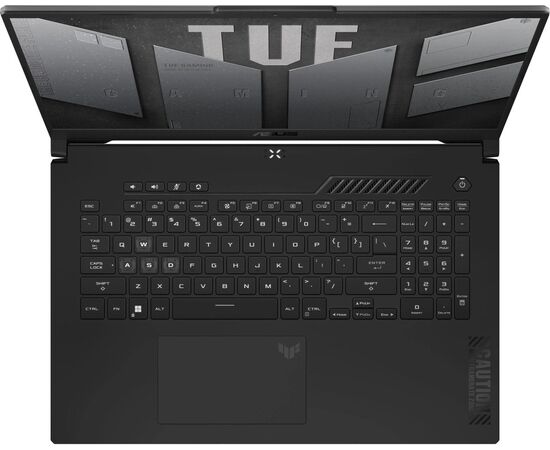  Ноутбук ASUS TUF Gaming A17 FA707NUR-HX013 (90NR0JL5-M000K0) Ryzen 7 7435HS 16Gb SSD 512Gb NVIDIA RTX 4050 6Gb 17,3 FHD IPS Cam 90Вт*ч No OS Серый 
