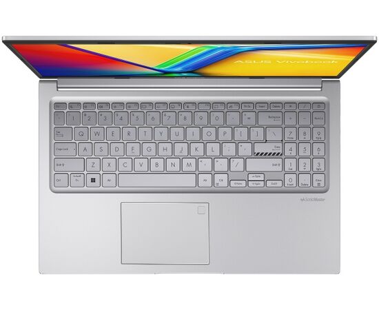  Ноутбук ASUS VivoBook Series X1504VA-NJ725 (90NB10J2-M01E60) 15.6" 1920x1080/i3-1315U/RAM 8Гб/SSD 512Гб/Intel UHD/EngRus/без ОС серебристый 1.7 кг 