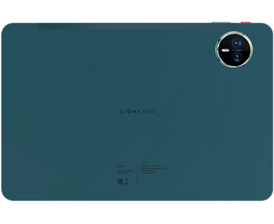  Планшет Digma Pro Eclipse (TA3E1P02) T616 (2.0) 8C RAM8Gb ROM256Gb 11" In-Cell 1920x1200 4G 2Sim Android 14 зеленый 