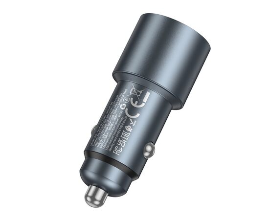  АЗУ HOCO Z60 Bloom 48W dual-port PD30W+QC3.0 multi-protocol (металлически серый) 