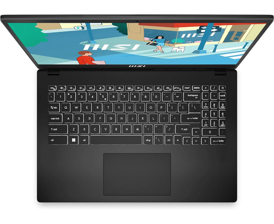  Ноутбук MSI Modern 15H (9S7-15H411-096) Core i5-13420H 15.6" FHD (1920*1080), 60Hz lPS DDR4 16GB*1 Iris Xe Graphics 512GB SSD 1.9kg DOS 