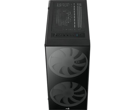  Корпус Aerocool Python-G-BK-v1 черный (PYTHON-G-BK-V1) без БП ATX 1x120mm 2x200mm 2xUSB2.0 1xUSB3.0 audio bott PSU 