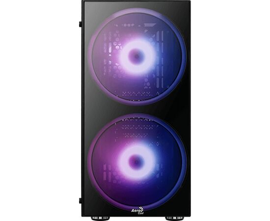  Корпус Aerocool Python-G-BK-v1 черный (PYTHON-G-BK-V1) без БП ATX 1x120mm 2x200mm 2xUSB2.0 1xUSB3.0 audio bott PSU 