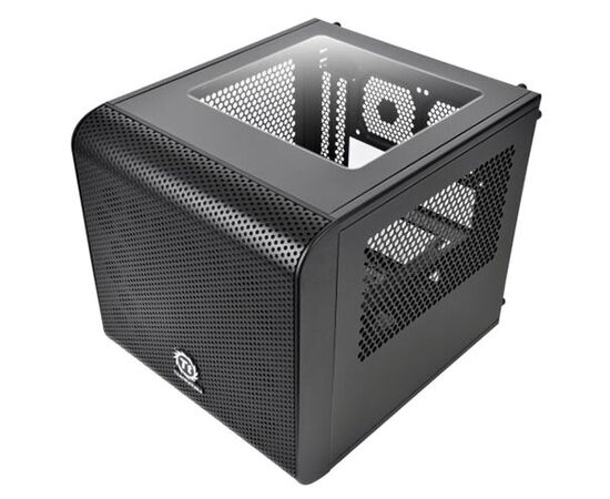  Корпус Thermaltake Core V1 черный без БП miniITX 1x200mm 2xUSB3.0 audio bott PSU 