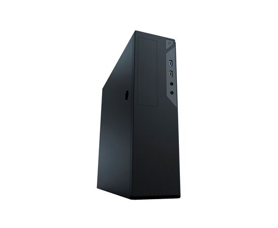  Корпус POWERMAN EL501 (6116779) Desktop / SFF, mATX-miniITX, 300W PM-300ATX, USB3.0x2 + Audio, черный 