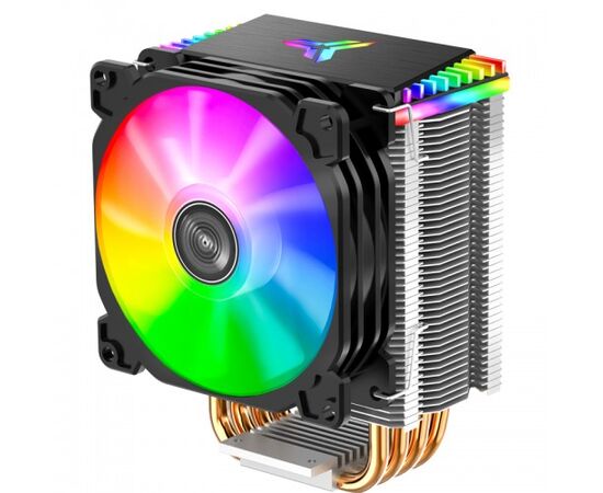  Кулер Jonsbo CR-1400 LGA1366/115X/775/AM4/AM3/3+/AM2/+/FM2/+/FM1(36шт/кор, TDP 125W, PWM, 92mm ARGB Fan, 4 тепловые трубки, 4-pin) Retail 