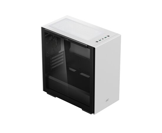  Корпус Deepcool Macube 110 WH без БП, боковое окно (закаленное стекло), белый, mATX 