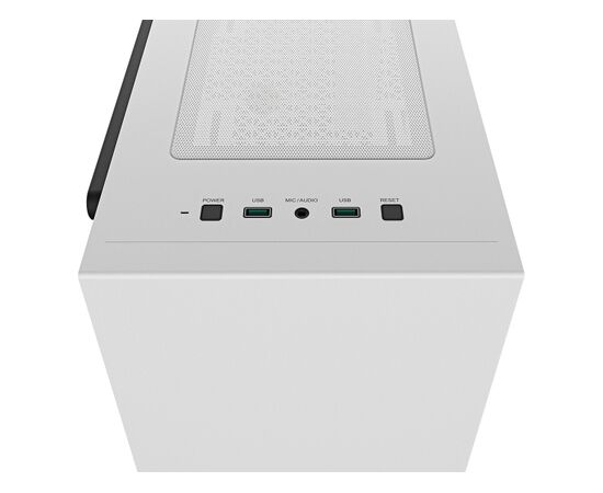  Корпус Deepcool Macube 110 WH без БП, боковое окно (закаленное стекло), белый, mATX 