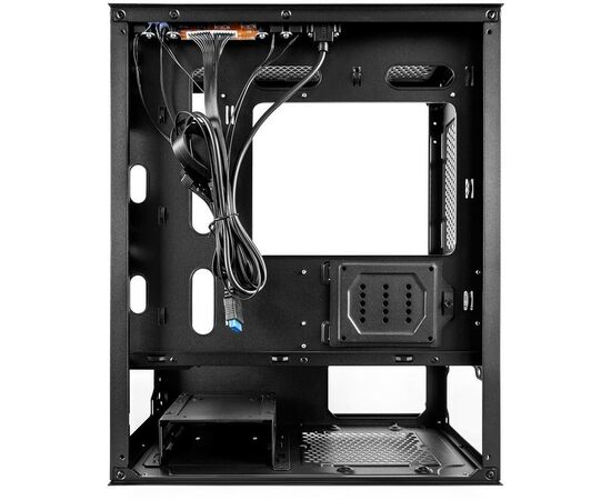  Корпус 1STPLAYER Trilobite T3-G T3-G-BK-4F1 Black mATX TG 4x 120mm LED fans inc 