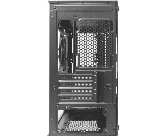  Корпус 1STPLAYER Trilobite T3-G T3-G-BK-4F1 Black mATX TG 4x 120mm LED fans inc 