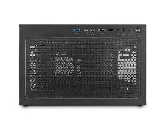  Корпус 1STPLAYER Trilobite T3-G T3-G-BK-4F1 Black mATX TG 4x 120mm LED fans inc 