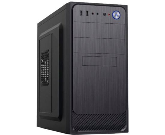  Корпус Foxline FZ-015-SX450R Forza mATX, 450W, 2xUSB2.0, Black, w/o FAN, 12 cm fan PSU, power cord 