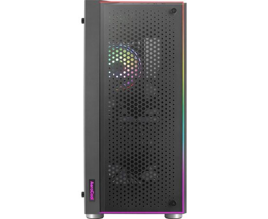  Корпус Aerocool Skribble SKRIBBLE-G-BK-V1 черный без БП ATX 2x120mm 2xUSB3.0 audio bott PSU 