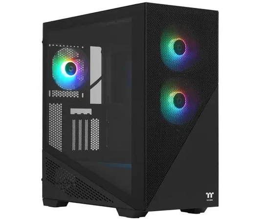  Корпус Thermaltake Divider 370 TG ARGB/Black CA-1S4-00M1WN-00 /Win/SPCC/Tempered Glass*1/120mm ARGB PWM Fan*3 