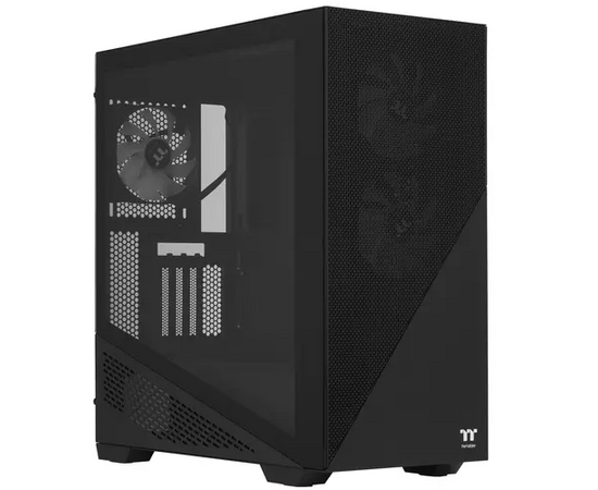 Корпус Thermaltake Divider 370 TG ARGB/Black CA-1S4-00M1WN-00 /Win/SPCC/Tempered Glass*1/120mm ARGB PWM Fan*3 