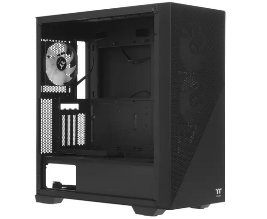  Корпус Thermaltake Divider 370 TG ARGB/Black CA-1S4-00M1WN-00 /Win/SPCC/Tempered Glass*1/120mm ARGB PWM Fan*3 
