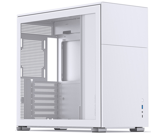  Корпус JONSBO D41 STD White без БП, боковая панель из закаленного стекла, mini-ITX, micro-ATX, ATX, белый 