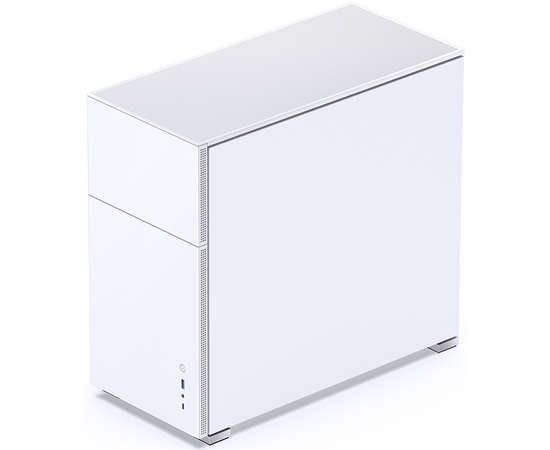  Корпус JONSBO D41 STD White без БП, боковая панель из закаленного стекла, mini-ITX, micro-ATX, ATX, белый 
