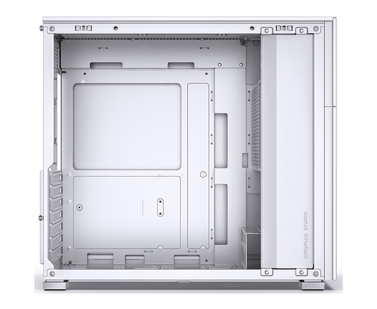  Корпус JONSBO D41 STD White без БП, боковая панель из закаленного стекла, mini-ITX, micro-ATX, ATX, белый 