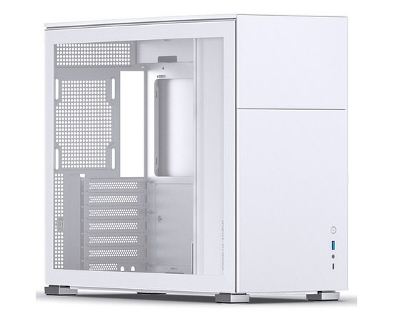  Корпус JONSBO D41 STD White без БП, боковая панель из закаленного стекла, mini-ITX, micro-ATX, ATX, белый 
