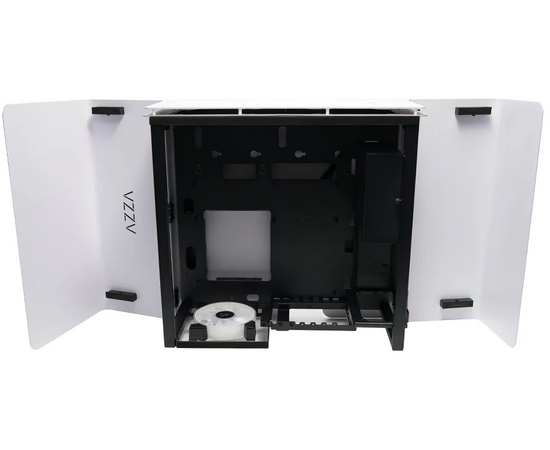  Корпус Azza Cast белый (CSAZ-808WM Cast) без БП ATX 3x120mm 2x140mm 2xUSB3.0 audio bott PSU 