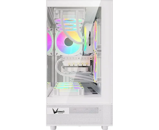  Корпус Formula Crystal Z8 Cosmic (crystal Z8 cos W), Midi-Tower, ATX, без БП, белый 