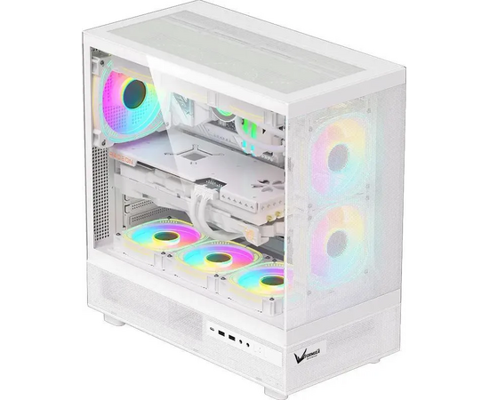  Корпус Formula Crystal Z8 Cosmic (crystal Z8 cos W), Midi-Tower, ATX, без БП, белый 