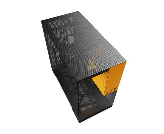  Корпус Geometric Future Model 5 Black Yellow (1AM5WKBY00100) / mid tower, E-ATX 